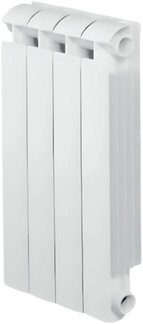 Radiateur en fonte d'aluminium 648W pour chauffage central 4 ¨¦l¨¦ments KLASS 800 blanc