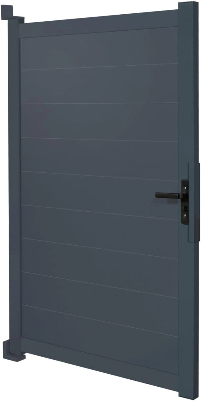 Cl?ture en Aluminium Gris Anthracite 100x160 cm - IDMarket