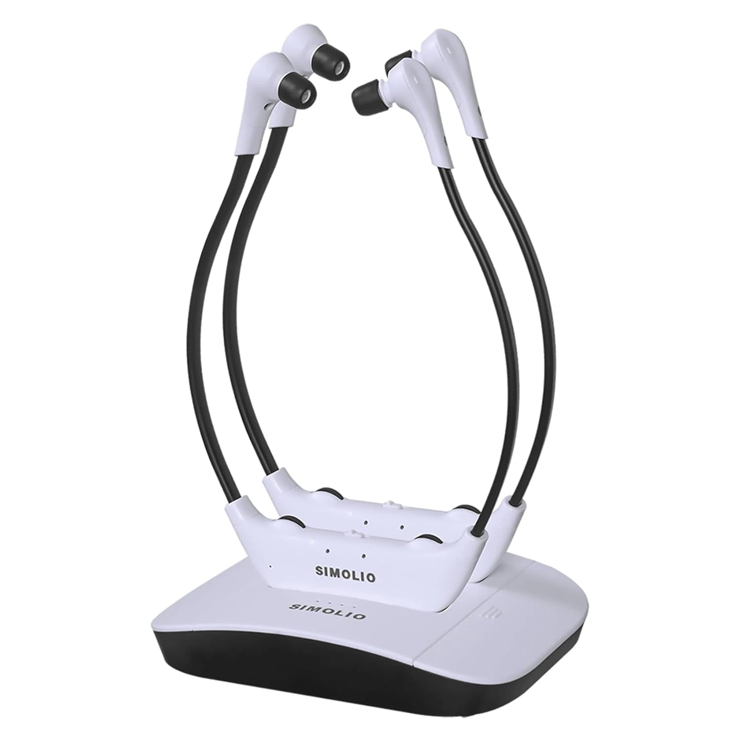 Casque TV sans Fil pour Seniors avec Clart¨¦ de Dialogue et Mode Ambiant, SIMOLIO