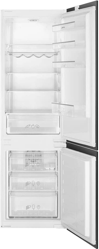 SMEG R¨¦frig¨¦rateur Cong¨¦lateur Int¨¦gr¨¦ C3170NE - Design Moderne et Efficacit¨¦ ¨¦nerg¨¦tique