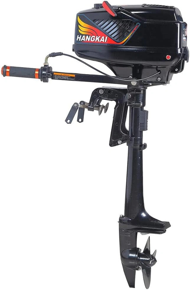Moteur hors-bord 3,6 CV refroidi ¨¤ l'eau pour bateaux pneumatiques et sports nautiques