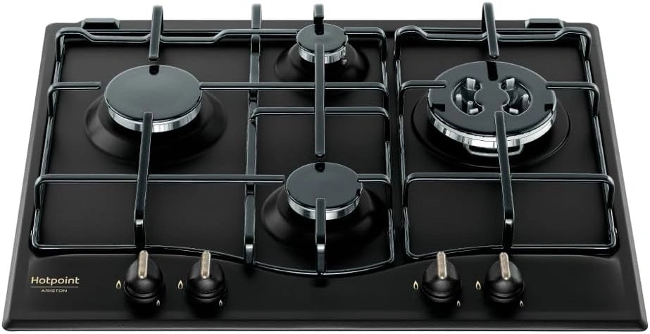 Table de cuisson Hotpoint PCN 640 T(AN)R/HA ¨¤ gaz 4 feux