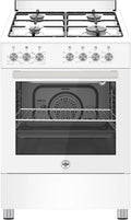 Cuisini¨¨re Mixte ¨¦lectrique et Gaz Blanc SE664EB/24