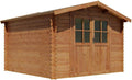 Abri de Jardin en Bois Autoclave 9,91 m2 ¨¦paisseur 28 mm - HORTUSA