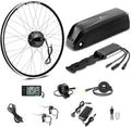 Kits de Conversion V¨¦lo ¨¦lectrique SEASON 36V Moteur Arri¨¨re pour Roues 26-28 Pouces avec Batterie et Chargeur