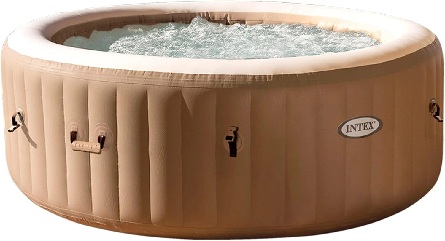 Spa Gonflable Intex Pure Spa Sahara pour 6 Personnes - Beige