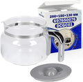Carafe de Remplacement pour Cafeti¨¨re Smeg avec Couvercle - Mod¨¨le DCGC01 - Garantie 10 Ans
