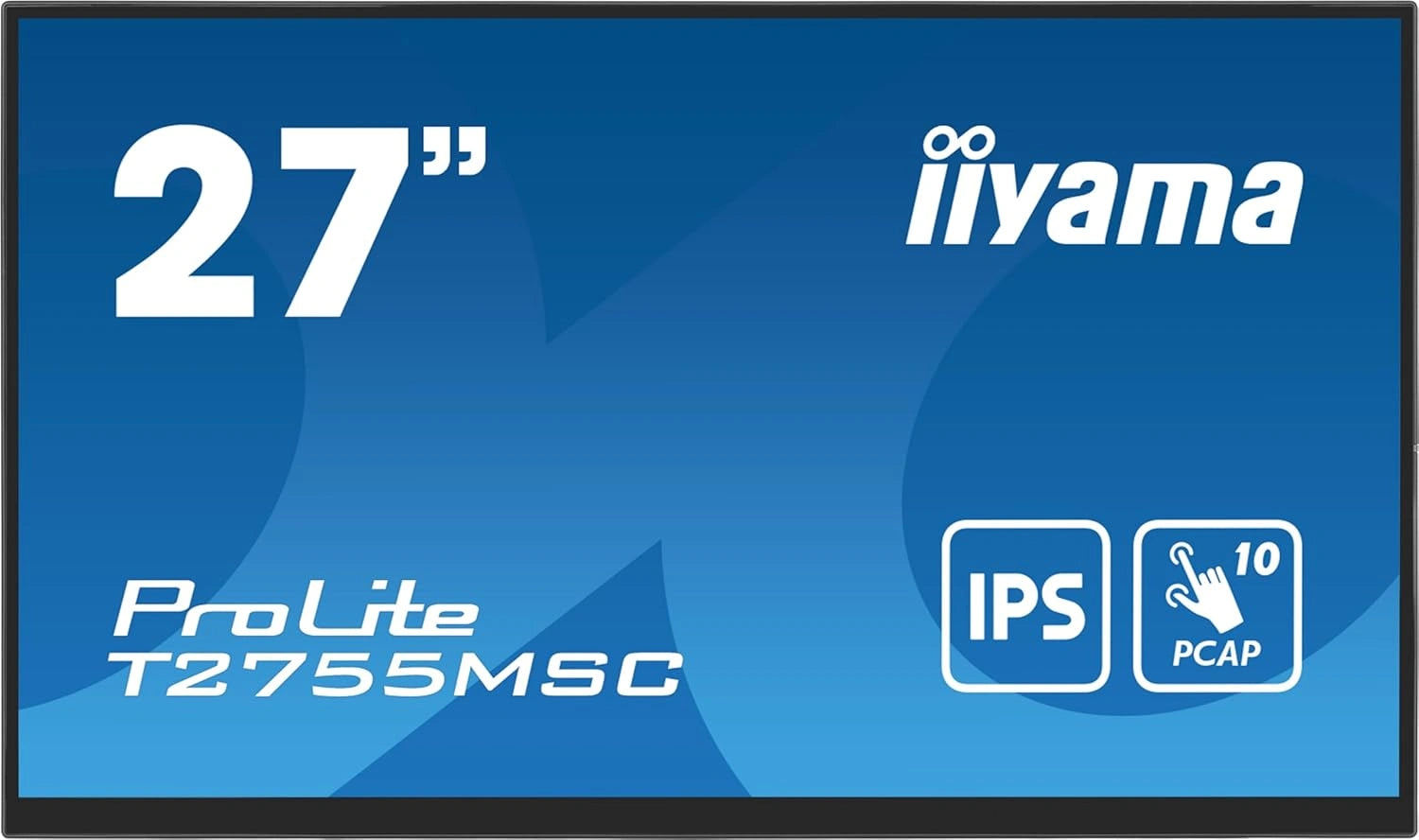 iiyama Prolite T2755MSC-B1 ¨¦cran Tactile LED 27 pouces Full HD 1920 x 1080 Noir