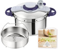 Autocuiseur Clipsominut 7,5 L avec Minuteur et Recettes, Induction, Couleur Violet