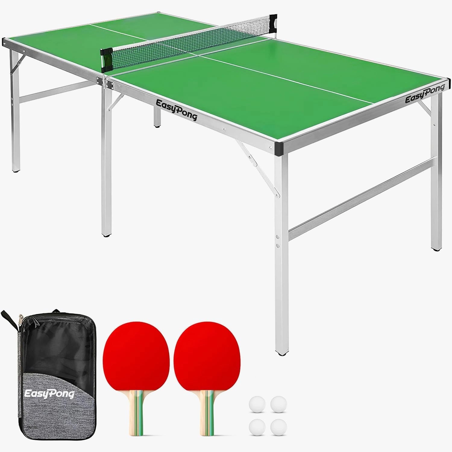 Table de Ping Pong Pliable Premium 182x91cm pour Int¨¦rieur et Ext¨¦rieur avec Accessoires