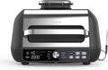 Grill et Friteuse ¨¤ Air Ninja Foodi MAX PRO 7-en-1, 3,8L, avec Sonde Num¨¦rique, Lavable Lave-Vaisselle, M¨¦tal/Noir