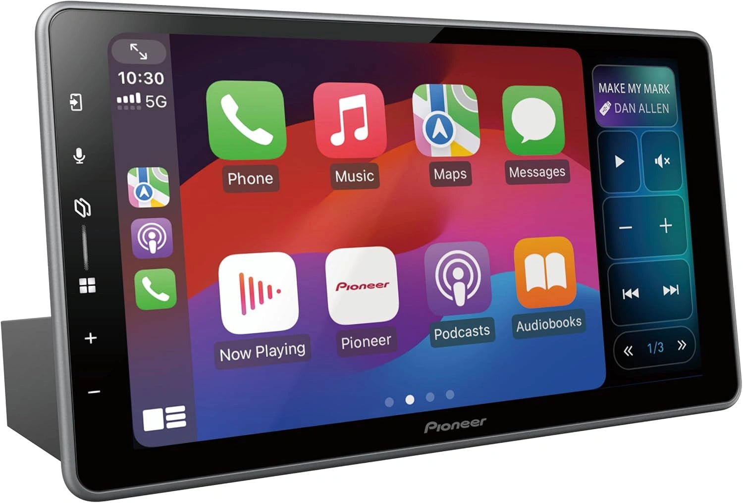 Syst¨¨me Multim¨¦dia Pioneer 1DIN 9" avec ¨¦cran Tactile, Wi-Fi, Bluetooth, CarPlay, Android Auto et Dab+