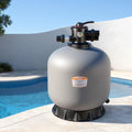 VEVOR Filtre ¨¤ Sable pour Piscine, 63,8 cm, 246,1 L/Min, Vanne 7 Voies, Fonctionnalit¨¦s Compl¨¨tes