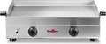 Plancha ¨¤ Gaz en Inox KRAMPOUZ SAVEUR - 2 Zones de Cuisson - Nettoyage Facile - Fabriqu¨¦ en France