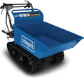 Dumper sur Chenilles Scheppach DP4500 - Capacit¨¦ 400kg, Moteur 5,5 CV 4T, Benne Basculante