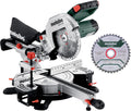 Scie ¨¤ Onglets Radiale Metabo KGS 216 M, 1500W, LED, 305x70mm, 2 Lames Carbure