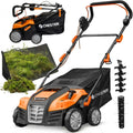 Scarificateur et A¨¦rateur ¨¦lectrique 1800W, Largeur 40cm, 5 R¨¦glages, Bac 55L