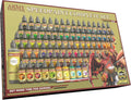 Ensemble Complet Speedpaint 2.0 par The Army Painter, 90 Flacons de Peinture Acrylique 18ml avec 3 Pinceaux Essentiels pour Warhammer 40k et Dungeons & Dragons